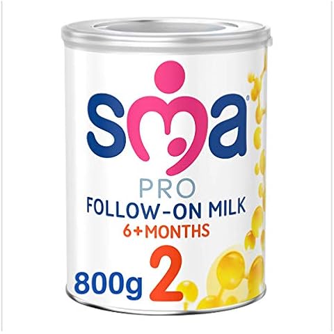 SMA Nutrition Follow-on Baby Milk, 6 Months +,  Powder Formula 800 g (Pack of 1) Cover