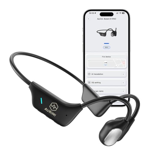 Image of Bone Conduction Hearing Amplifier for Seniors, Bluetooth with APP Control