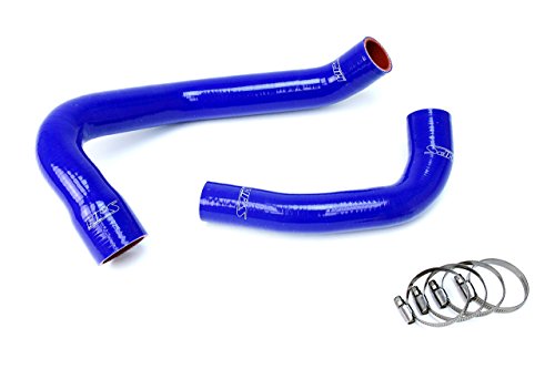 HPS 57-1688-BLUE Red Silicone Radiator Hose Kit Coolant, 1 Pack