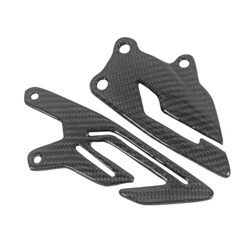 Plaques de repose-pieds Yamaha R1 en carbone idéal pour les sorties sur circuit
