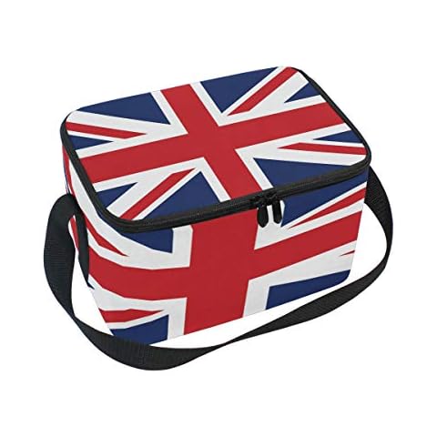 WowPrint Union Jack Insulated Lunch Bag Cover