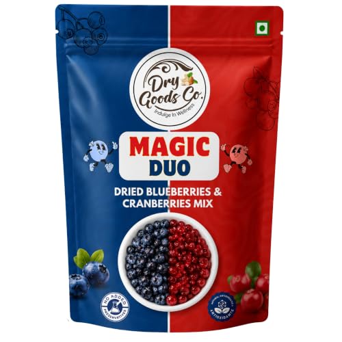 Image of Dry Goods Co Dried Blueberry & Cranberry Berry Mix 400g | No Added Sugar