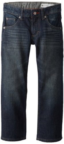 Lee Big Boys' Dungarees Relaxed Straight Leg Jeans