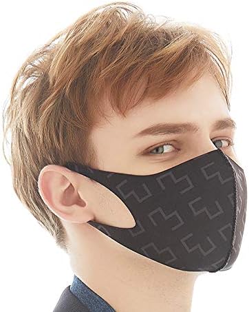 Amazon Co Jp Lemaska ルマスカ Signature シグネチャー デザインマスク 韓国人気ブランド 男女兼用 Lサイズ Mサイズ Sサイズ 服 ファッション小物