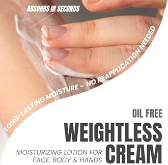 Alozera Hyaluronic Acid Body Lotion with Aloe & Stem Cells, Daily Moisturizing Lotion for Dry, Sensitive Skin Hydration, Non-Greasy, Lightweight Moisturizer, Fragrance-Free, 16.9 oz