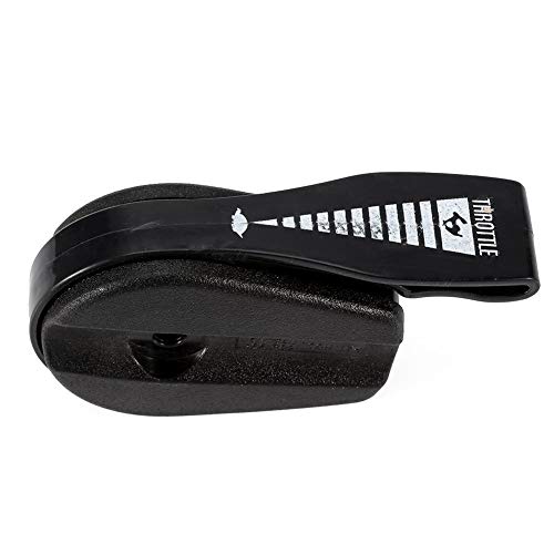 Fdit 65 Pulgadas Cable Interruptor de Control Universal Máquina Interruptor de Palanca para Jardín (Negro)