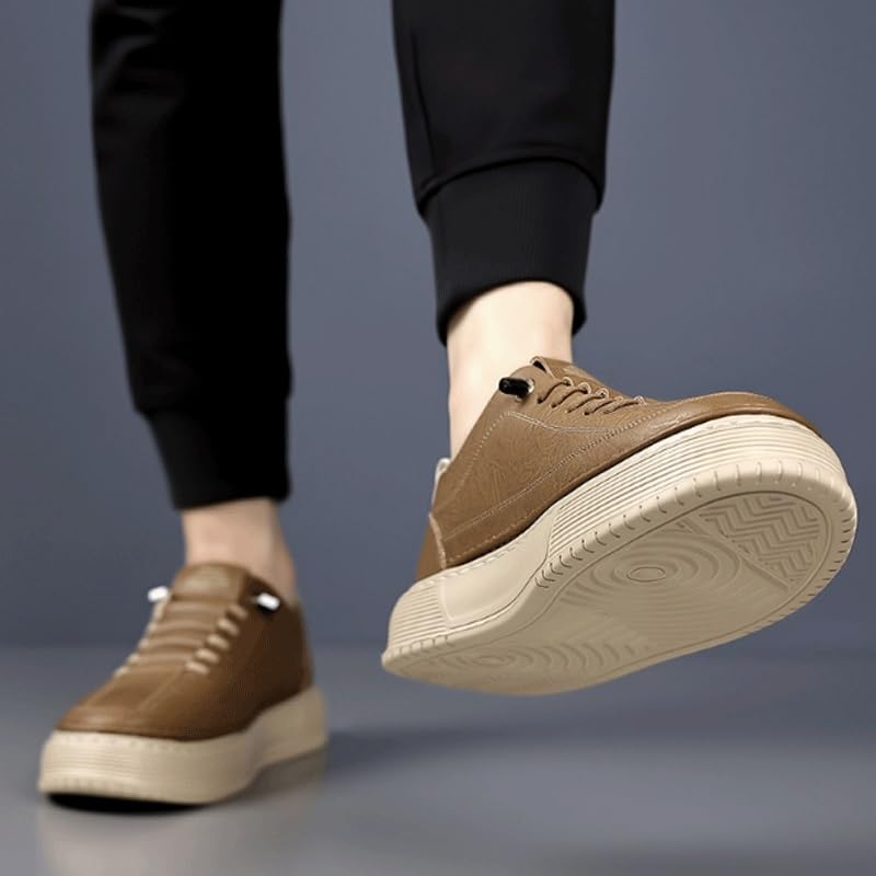 Mens Casual Shoes Dress Sneakers Oxfords Fashion Walking Sneakers Work Lightweight Soft Sole4