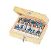 Produktbild Silverline 763555 1/2-Zoll-Hartmetall-Fräser, 12-tlg. Satz 1/2 Zoll
