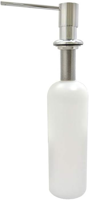 Kingston Brass Gourmet Scape SD3710 Soap Dispenser With Straight Nozzle 17 oz, Matte Black