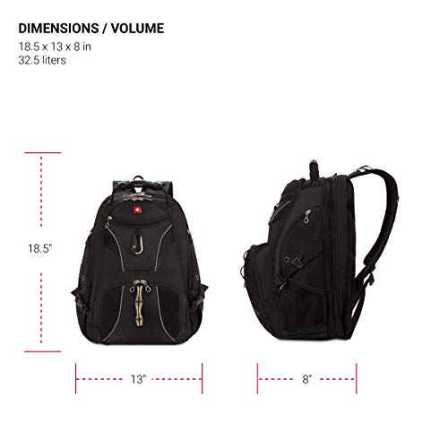 SwissGear Laptop, preto/prata, 43 cm (17