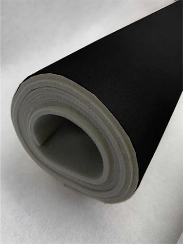 Premium 1/8" Foam-Lined Black Automotive Headliner Fabric - 60" Wide, Sold by the Yard for Custom Interiors 3 Premium 1/8" Foam-Lined Black Automotive Headliner Fabric - 60" Wide, Sold by the Yard for Custom Interiors - Image 2