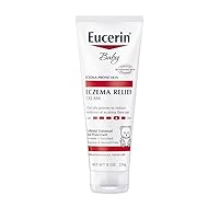 Vista 8 de Eucerin Crema corporal para aliviar el eccema del bebé, sin fragancia, crema de eczema para bebés con avena coloidal, ceramida-3 y extracto de raíz