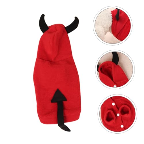 Disfraz Diablo Perro Talla S Ropa Halloween Cachorros miniatura 6