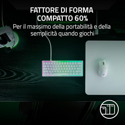 Huntsman V3 Pro Mini - Tastiera analogica ottica E-Sport formato 60% - Snap Tap e Rapid Trigger (quadrante digitale e tasto di controllo - Tastiera gaming - Immagine 9
