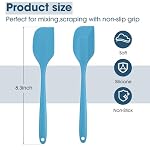Irenare 24 Pcs Mini Silicone Spatulas Bulk, 8.3 Inch, Cute - Image 2