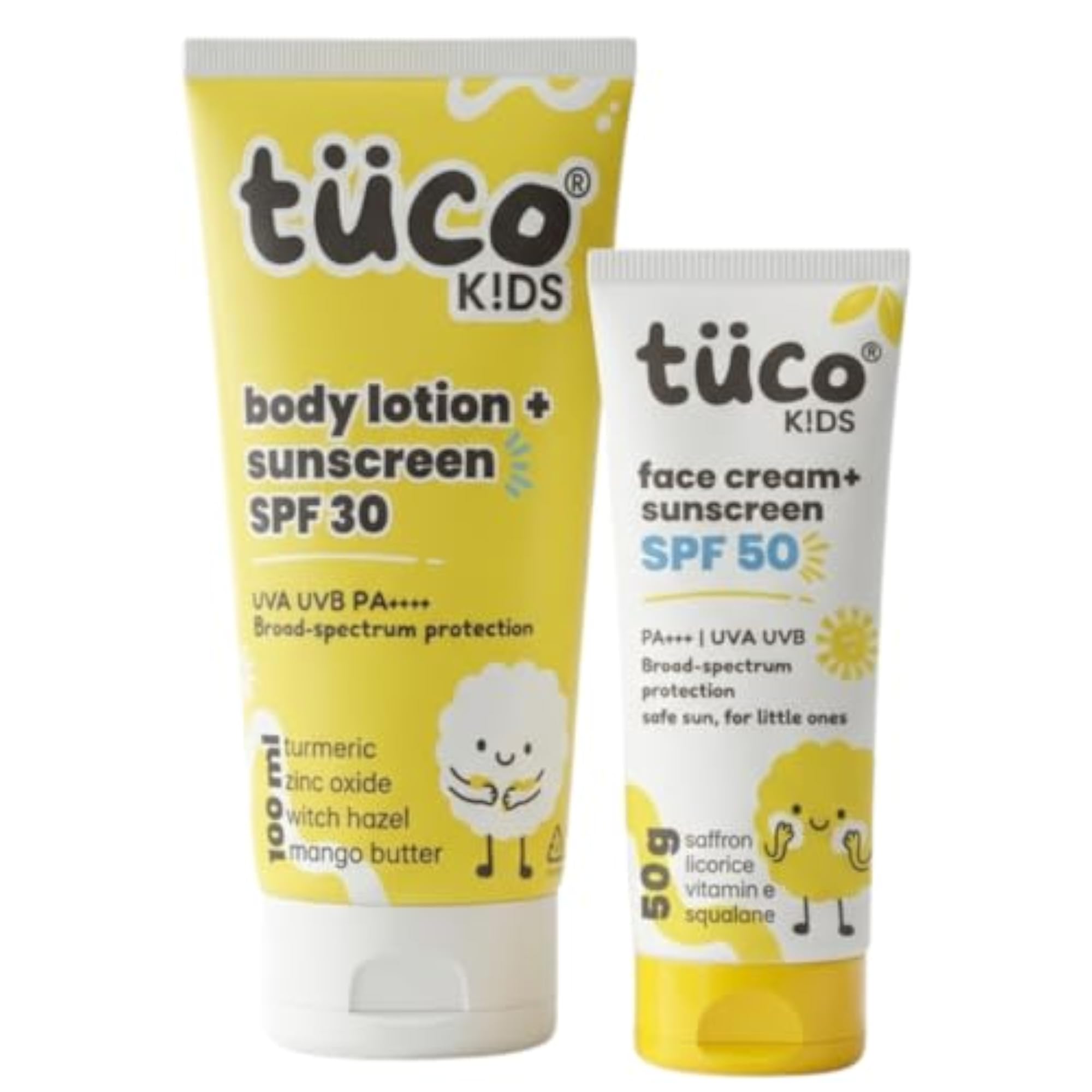 Kids Sunscreen Lotion & Cream Combo, SPF 30 + SPF 50