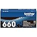 Brother Genuine High Yield Toner Cartridge, TN660, Replacement Black Toner, Page Yield Up to 2,600 Pages, Amazon Dash Replenishment Cartridge, Black, 1 pack
