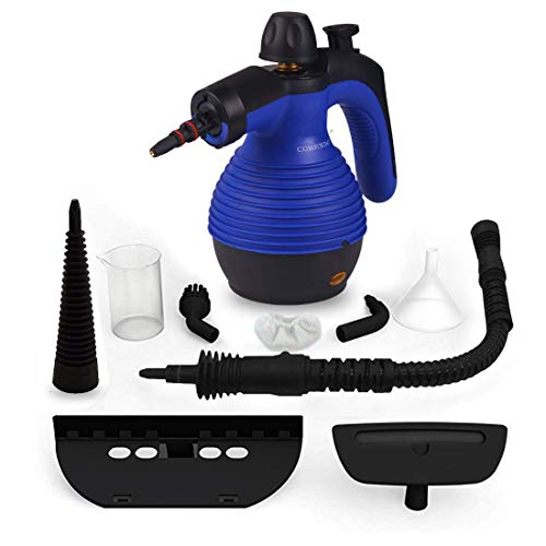 Comforday Handheld Steam Cleaner for Indoor and Outdoor, Black