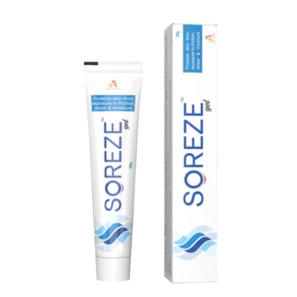 Amaterasu Soreze Gel | Bed Sores Prevention Gel | Skin Protectant Silicone Barrier Layer To Prevent BedSores | 30 GM (Pack of 1)