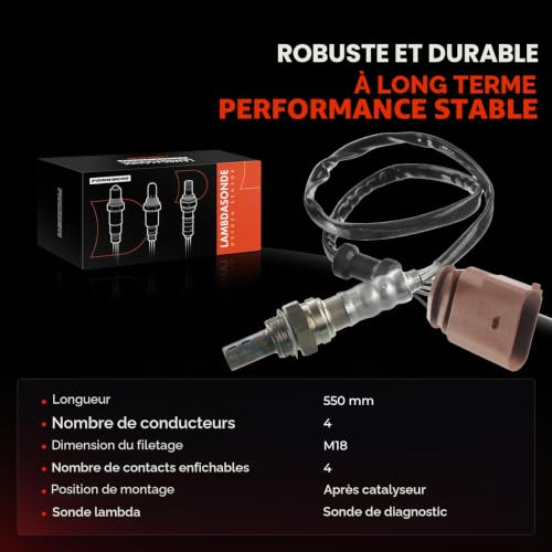 Sonde lambda Capteur d'Oxygène pour passer le contrôle technique sur Polo