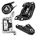 KAX 4PCS Engine Mounts Compatible with Mazda 3 2010-2013 2.5L, Mazda 5 2012-2015 Replacement A4444 Motor Mounts