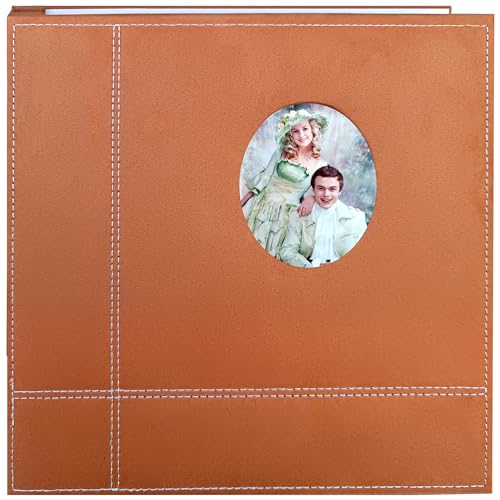 Zoview Art Photo Album Can Hold 3X5 4X6 5X7 6X8 8X10 Photos, Self Adhesive Magnetic DIY Scrapbook...