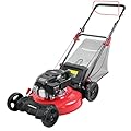 PowerSmart Self Propelled Gas Lawn Mower, 21-Inch 170cc OHV Engine RWD Single-Speed 3-in-1 with Bagging 2024 Version
