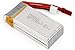 Produktbild YUNIQUE DEUTSHLAND Mjx X101 Hochleistungs 7.4V 1200mah LiPo Akku JST Stecker Drohne