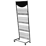 Présentoir à magazines pied - la couleur ne tombe pas facilement, moderne, beau et mode, catalogue pied