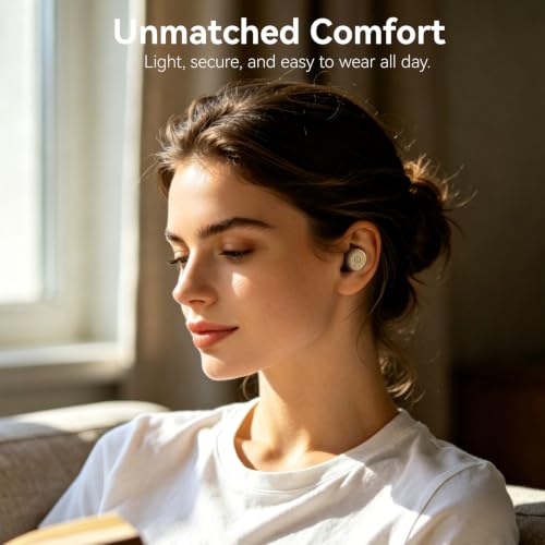 Image of TOZO T10 Wireless Earbuds Bluetooth 5.3 Headphones, App Customize EQ, Ergonomic Design, 55H Playtime, Wireless Charging Case, IPX8 Waterproof Sound in-Ear Headset, New Version