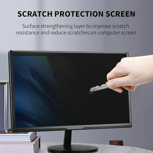 Film de protection anti-espion pour moniteur de bureau et open space - 6
