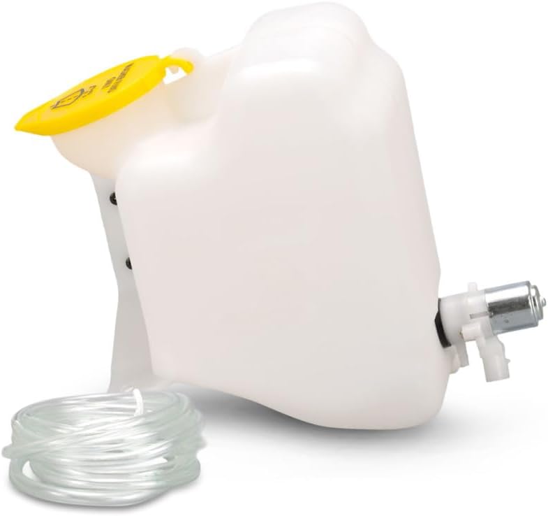 For Jeep Wrangler TJ Windshield Washer Reservoir 1997 98 99 00 01 2002 | Single Pump Type | w/Cap | CH1288143 | 4874394