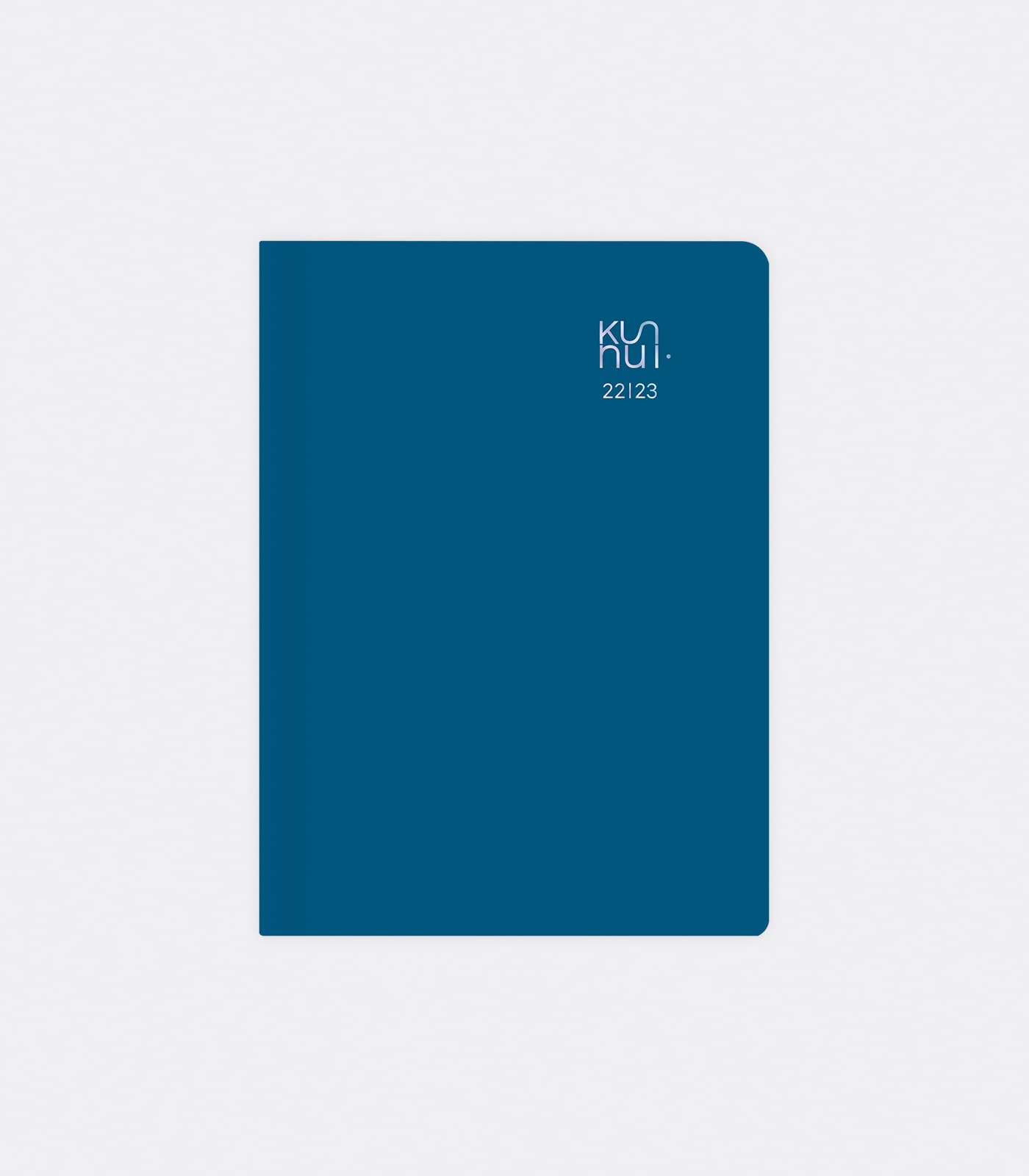 Diary 2022 2023, Regenerated Leather, Ocean, Day Page, Size A5, 15 x 21 cm, Language: Spanish, English - Image 2