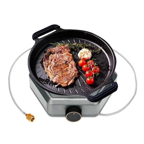 Hornillo portátil, quemador de gas, 7800 W de propano para camping, senderismo, cocina al aire libre, pícnic, barbacoa
