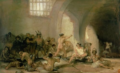 Tableau impressions d'art de Francisco de Goya : affiche murale vintage de format 60x90cm