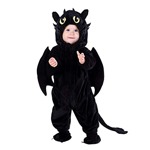 Baby Dragon Costume Infant Animal Onesie Toddler Cosplay Boy Girl 45T