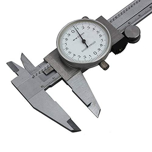 DPV GLOBAL Table Calipers 0-150-200mm All-metal High-precision One-way Shockproof Oil Calipers 0.02mm (With Black Plastic Case) (B0CYST5Y4B) Amazon Price History, Amazon Price Tracker