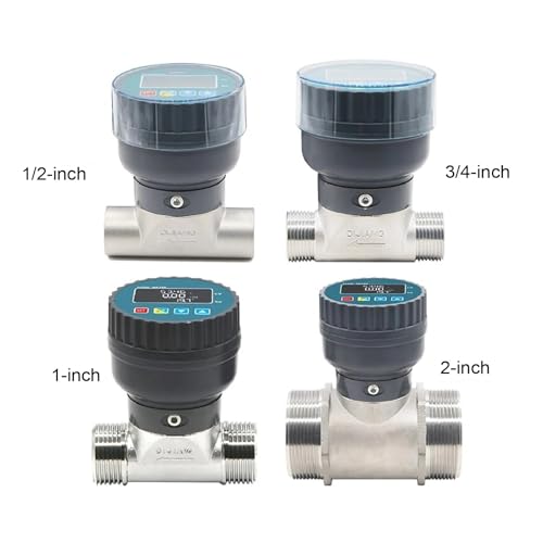 Débitmètre d'eau contre le gaspillage avec affichage numérique RS485 DN32 - 4
