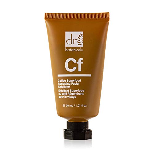 The Apothecary Collection by Dr Botanicals Coffee Superfood Renewing Facial Exfoliator 30ml (Travel pack)