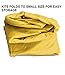 #1 Octopus Kite with 300 Feet of String and Easy Storage Bag | Premium Quality | Yellow | GIANT Parafoil Kite Toy Over 16 FEET LONG | Flying Toys for Boys | #1 Beach Toy | Keep & Refund Promise