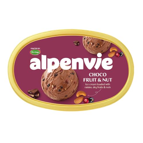 Image of Heritage Alpenvie Choco fruit & nut Tub 700ml
