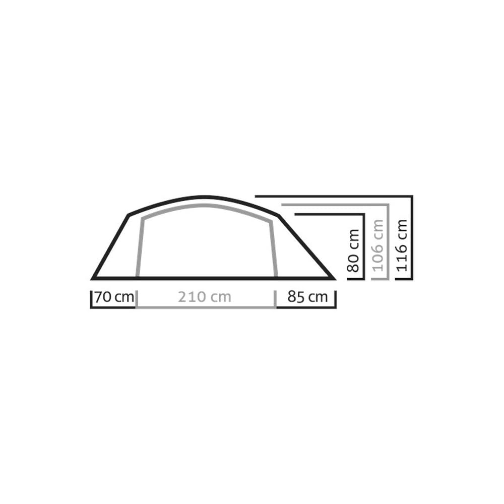 Salewa Siera Leone III namiot TENT, zielony, uniwersalny