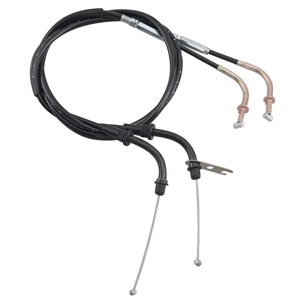 Freno Cable Compatible con Kawasaki Vulcan 900 VN900 Classic/LT 2006-2018 Accesorios de Motocicleta Cables Acelerador alargados Cable Acelerador