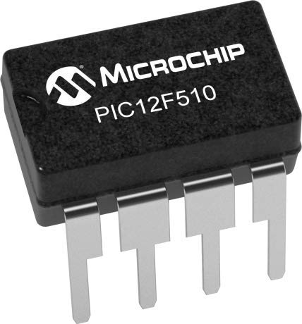 Optimum Aspect Micro,PIC,1,5KB Fl,DIP8,PIC12F510-I/P – [Pack de 1] (Microchip PIC12F510-I/P)