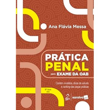 Capa do livro Prática Penal Para o Exame da Oab - 16ª Edição 2025