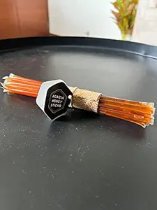 HONEY ROOTS Natural Organic Unprocessed Zero Additives Raw Acacia Honey Sticks, Health Easy Qucik Snack For you Kids and Adults, Bundle Of 16 Sticks