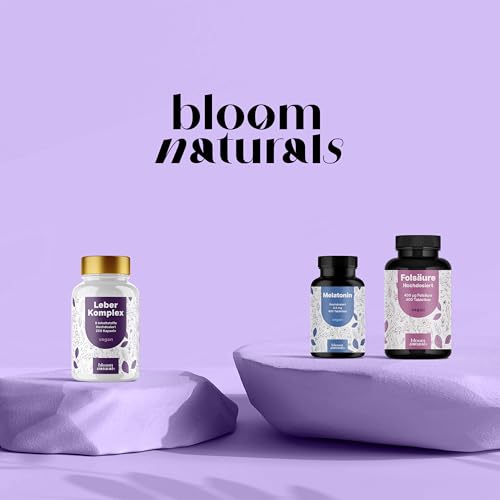 Leber Komplex mit Mariendistel, Artischocke, Löwenzahn, Cholin, Folsäure & Vitamin B12 – 200 vegane Kapseln – produziert in Deutschland – Laborgeprüft