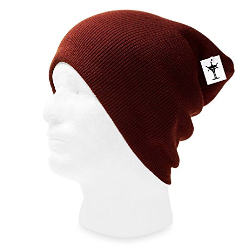 TOP HEADWEAR Solid Color Long Beanie