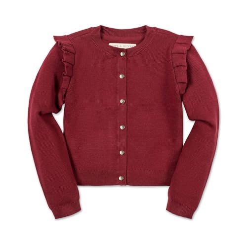 Hope & Henry Girls' Milano Stitch Cardigan Sweater