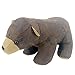 Faux Leather Fabric Animal Door Stopper Bear Lover Gifts Decorative Doorstops Book Stopper Wall Protectors, Anti Collision Cute Bear